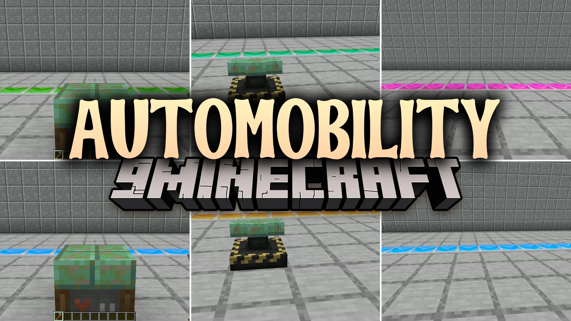Automobility 9minecraft Mod