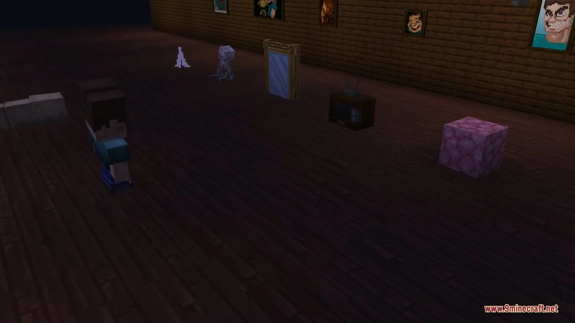 Grotesque Steve 9minecraft Mod (26.3, 26.2) – Survive a Horrifying Night Stalker — screenshot 7