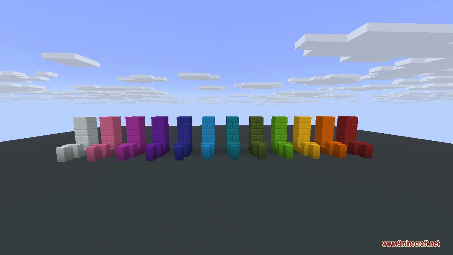 Moar Concrete 9minecraft Mod (26.3, 26.2) – Build Modern Houses in Every Color — screenshot 3