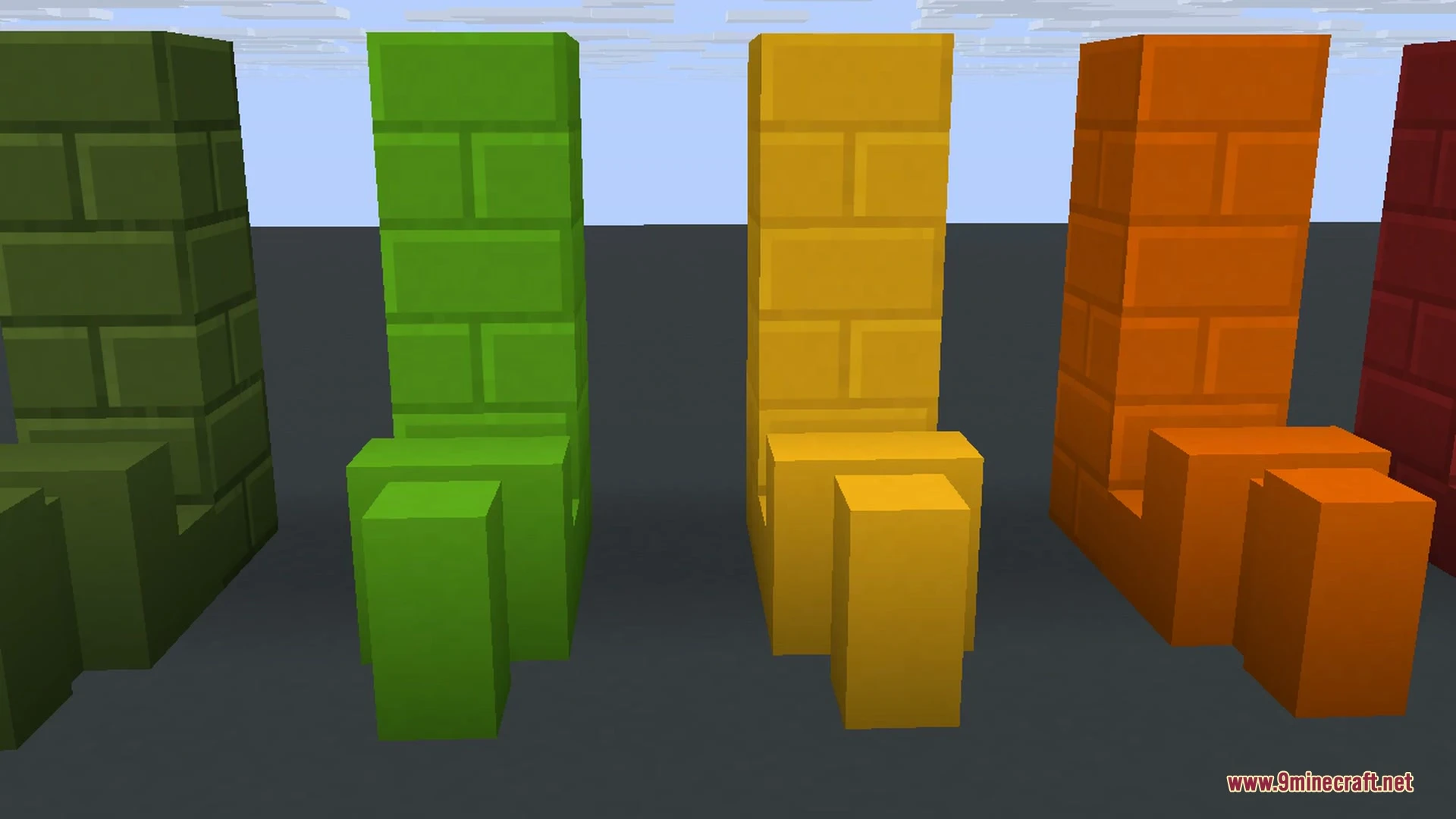 Moar Concrete 9minecraft Mod (26.3, 26.2) – Build Modern Houses in Every Color — screenshot 7