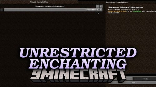 Unrestricted Enchanting Mod (1.20.1) – Stack Incompatible Enchantments