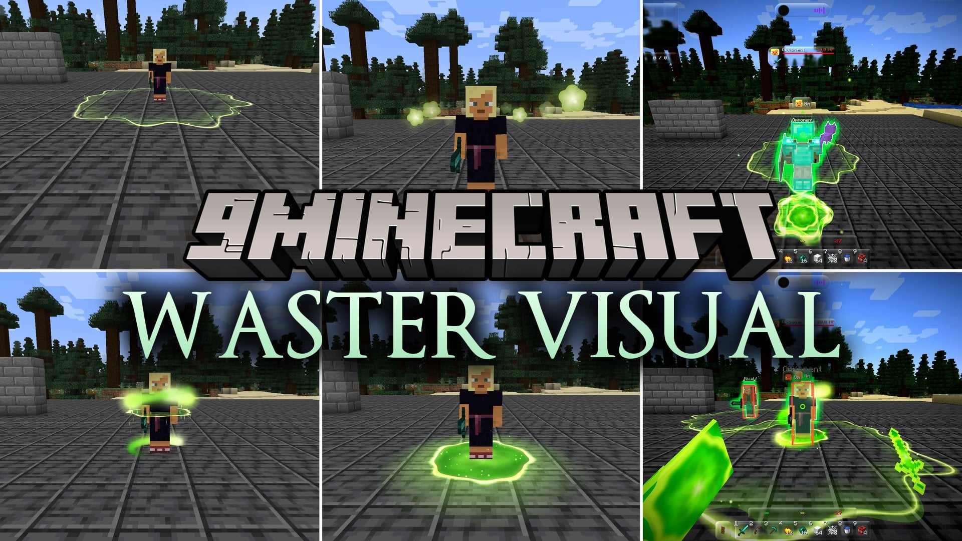 Waster Visual Mod (1.21.1, 1.20.1) – Master Fast PvP Fights with a Frosted