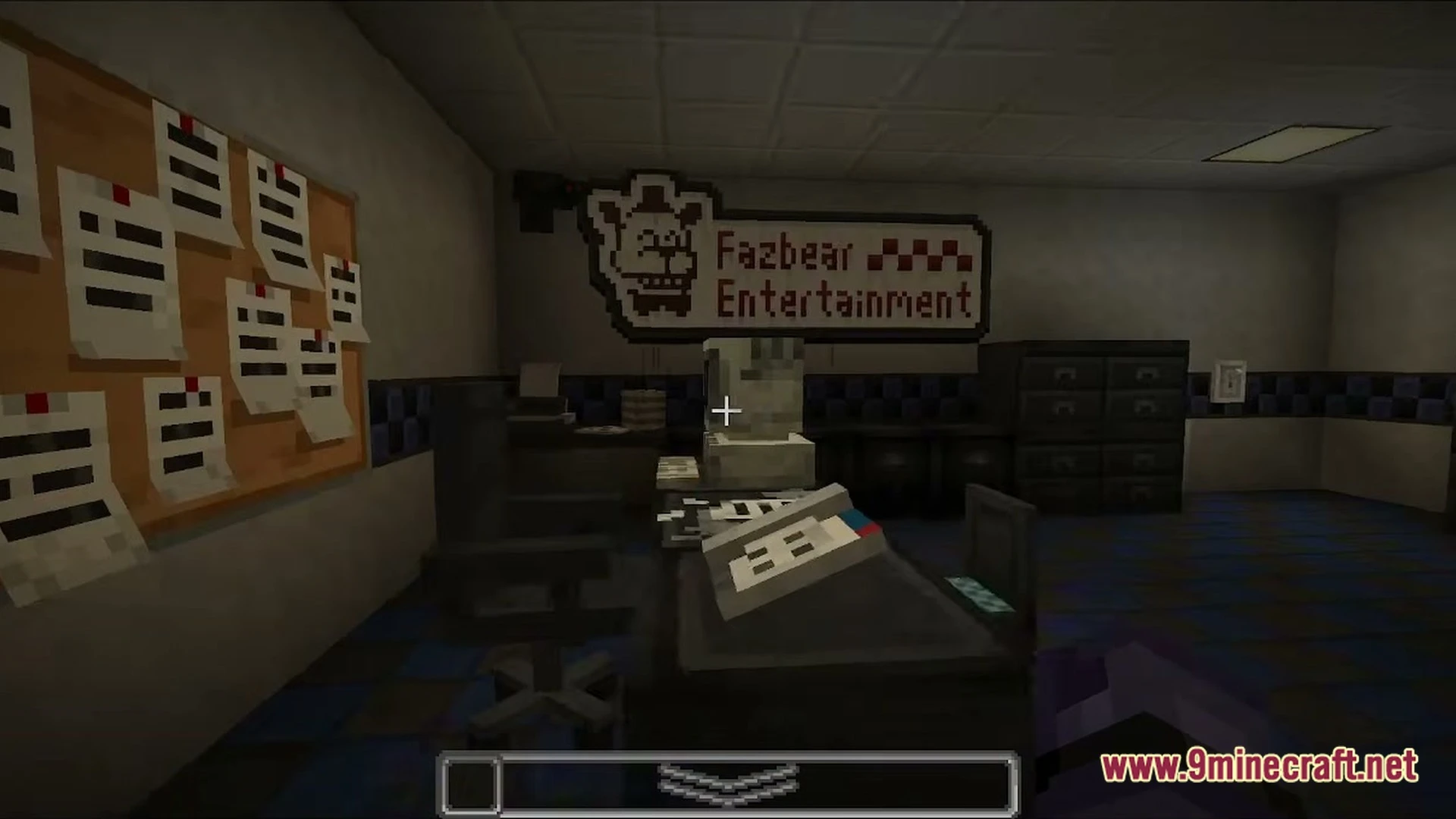 Freddy Fazbear Pizza Map (26.3, 1.20.1) – Survive the Creepy Night Shift — screenshot 1