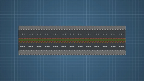 Carretera Inclinada DE Cesped Schematic Thumbnail
