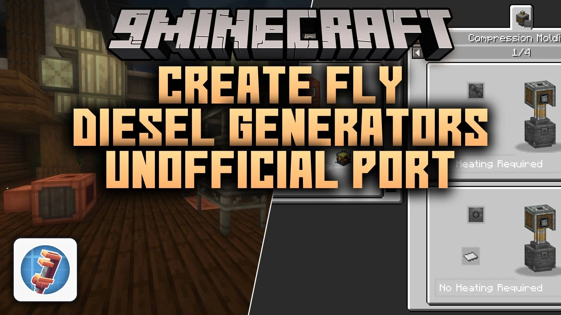 Create Fly Diesel Generators Unofficial Port Mod (26.2, 26.1.2)