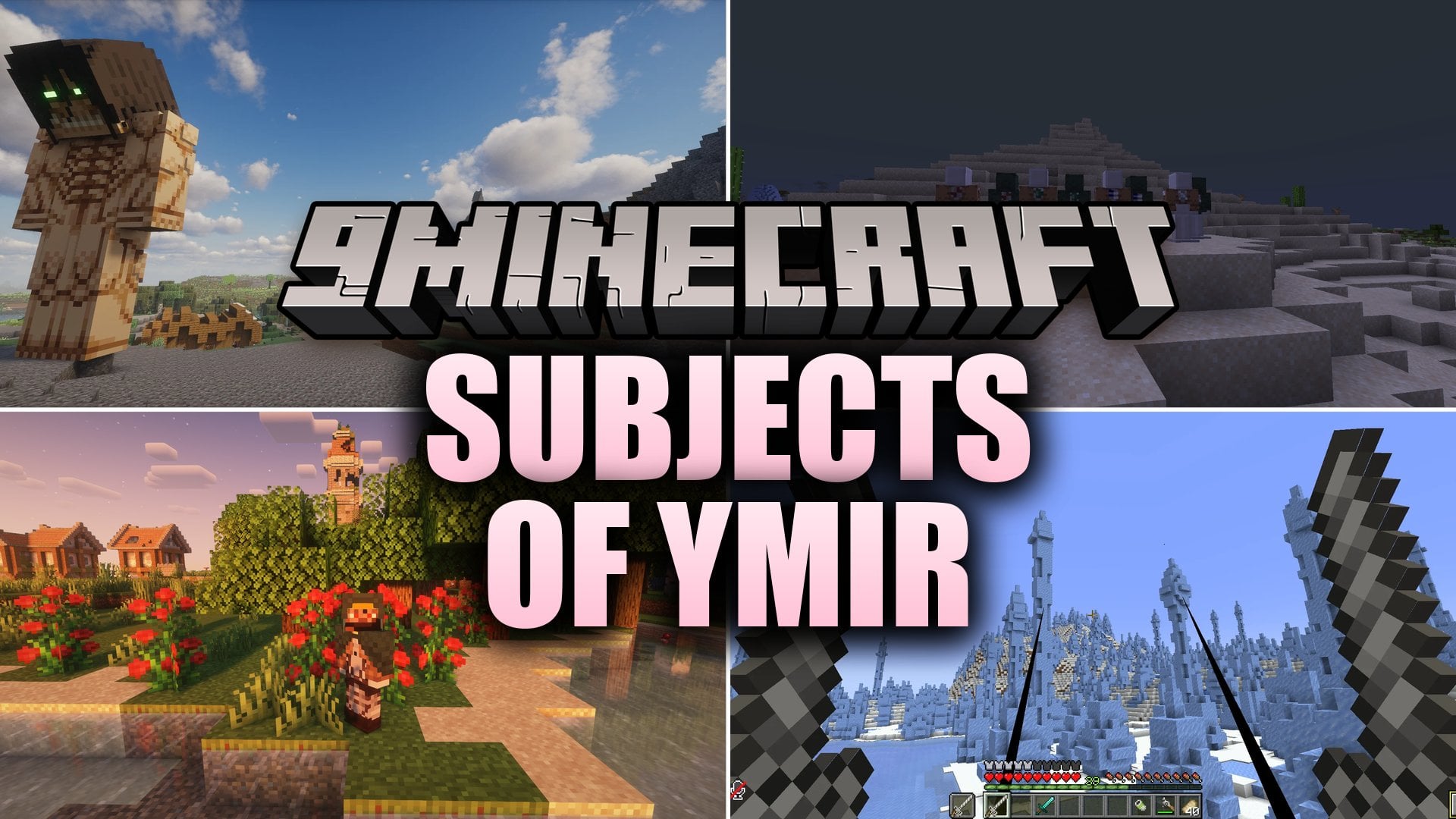 Subjects of Ymir Mod (1.20.1) – Grapple Through Forests and Become a Giant Titan