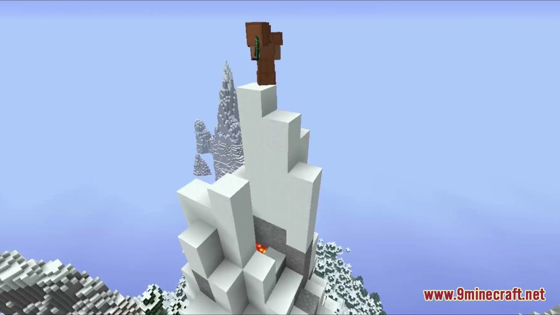 Mount Everest Parkour Map (26.3, 1.20.1) – Brave Earth's Highest Frozen Peak — screenshot 4