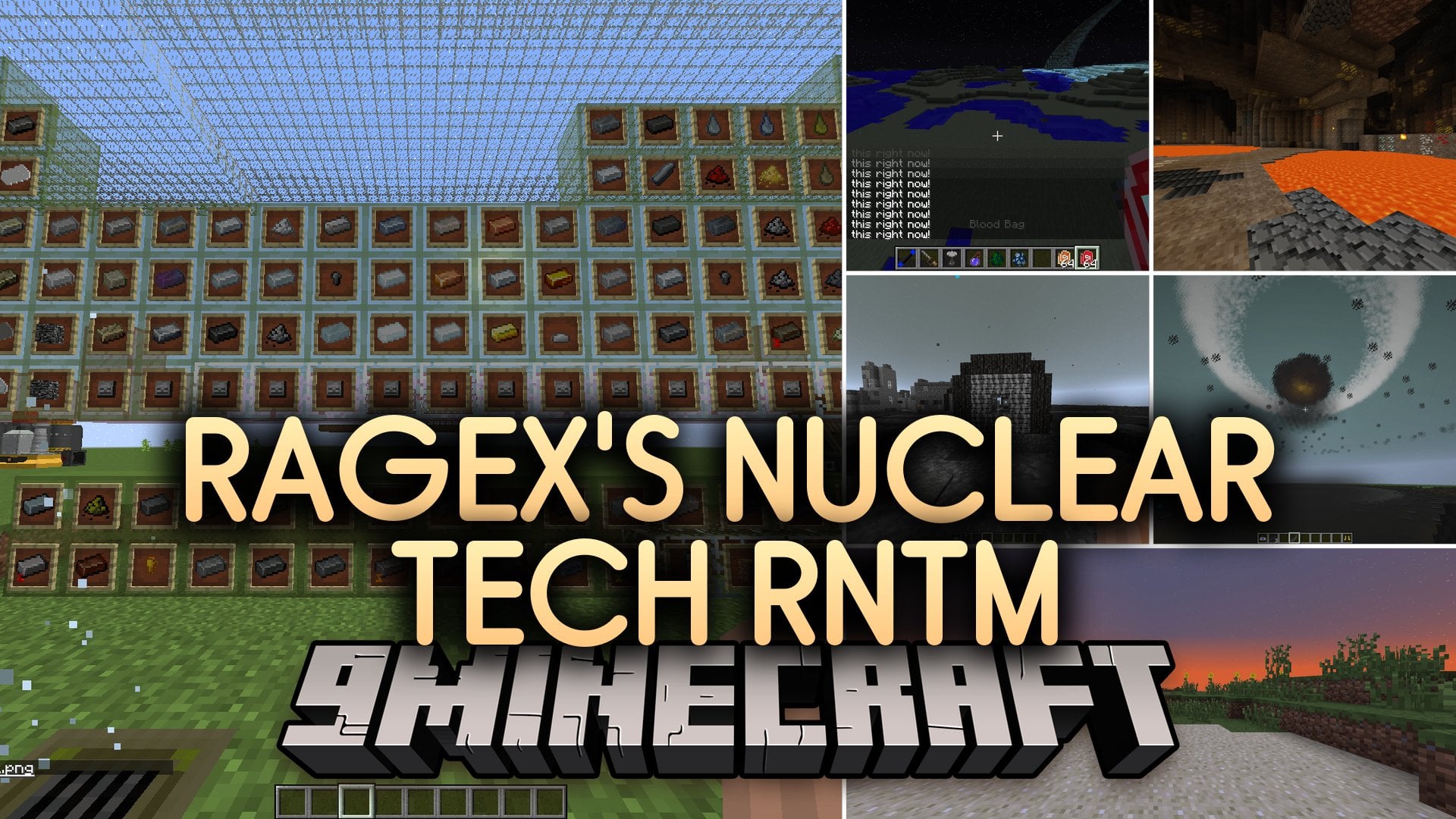 Ragex's Nuclear Tech RNTM Mod (1.7.10) – Power Your World with Advanced Nuclear