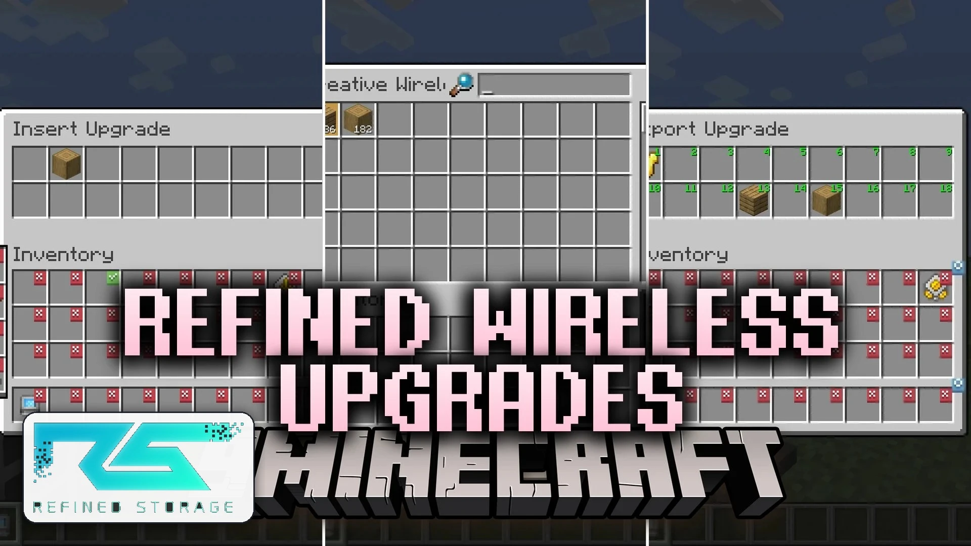 Refined Wireless Upgrades Mod (26.1.2, 1.20.1) – Never Run Out of Blocks