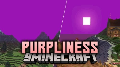 Purpliness Shaders (26.3, 1.20.1) – Strong Purple Tinted Fantasy Lighting