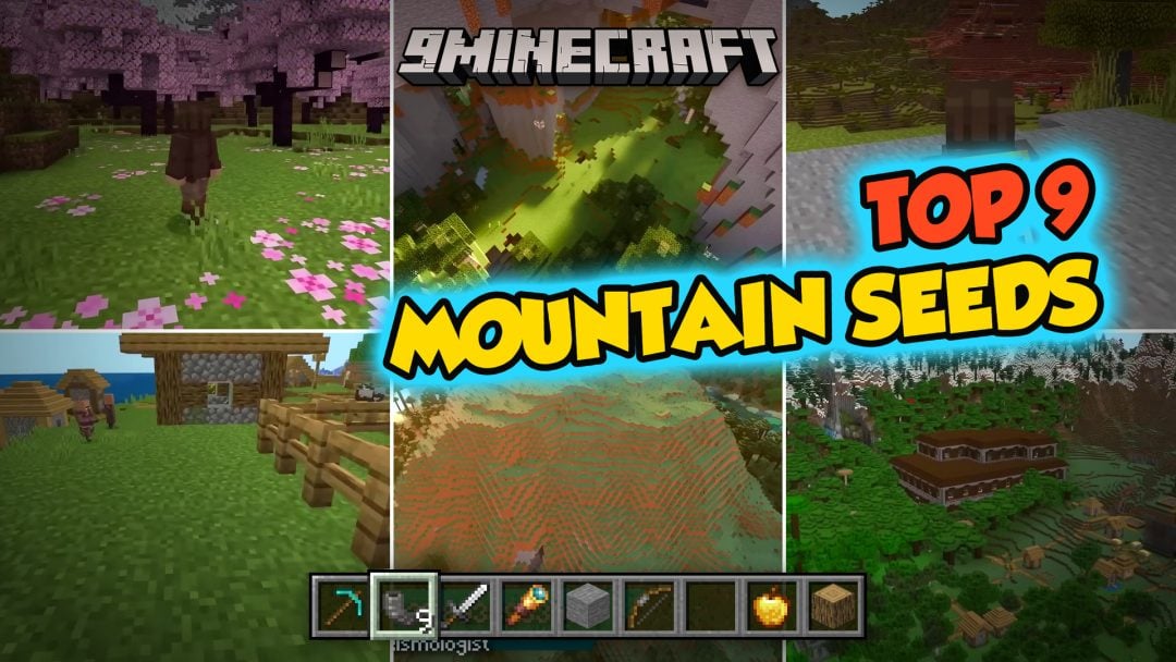 9 Majestic Mountain & Epic Natural Landscape Seeds for Minecraft (26.3, 1.21.11) - Java & Bedrock Edition