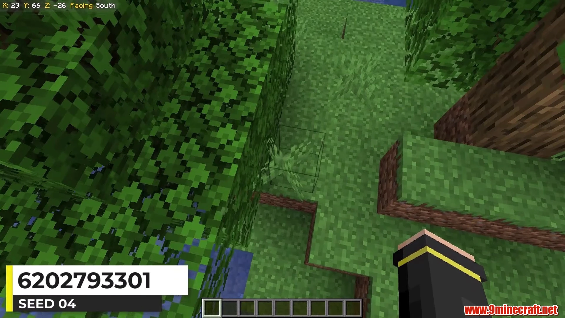 Tiny Lone Forest Island - Minecraft 26.3 Island Seed 6202793301 view 2