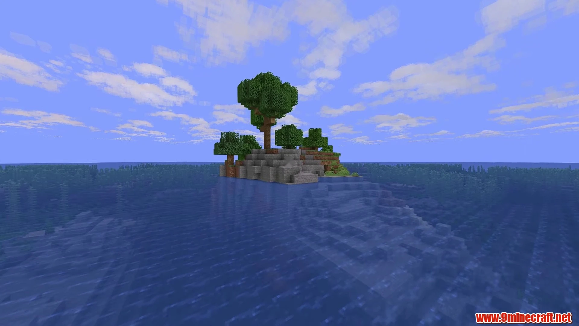 Modern Classic Survival Isle - Minecraft 26.3 Island Seed 6094611801 view 3