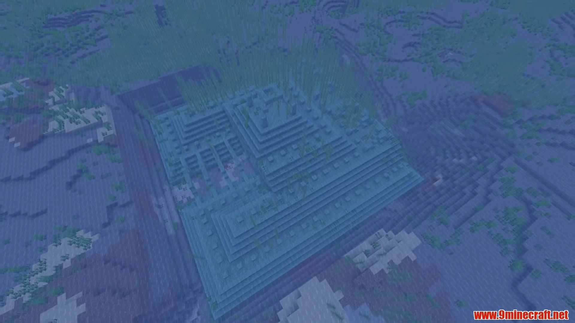 Twin Island Village & Coastal Woodland Mansion - Minecraft 26.3 Seed 281475109711584 View 1