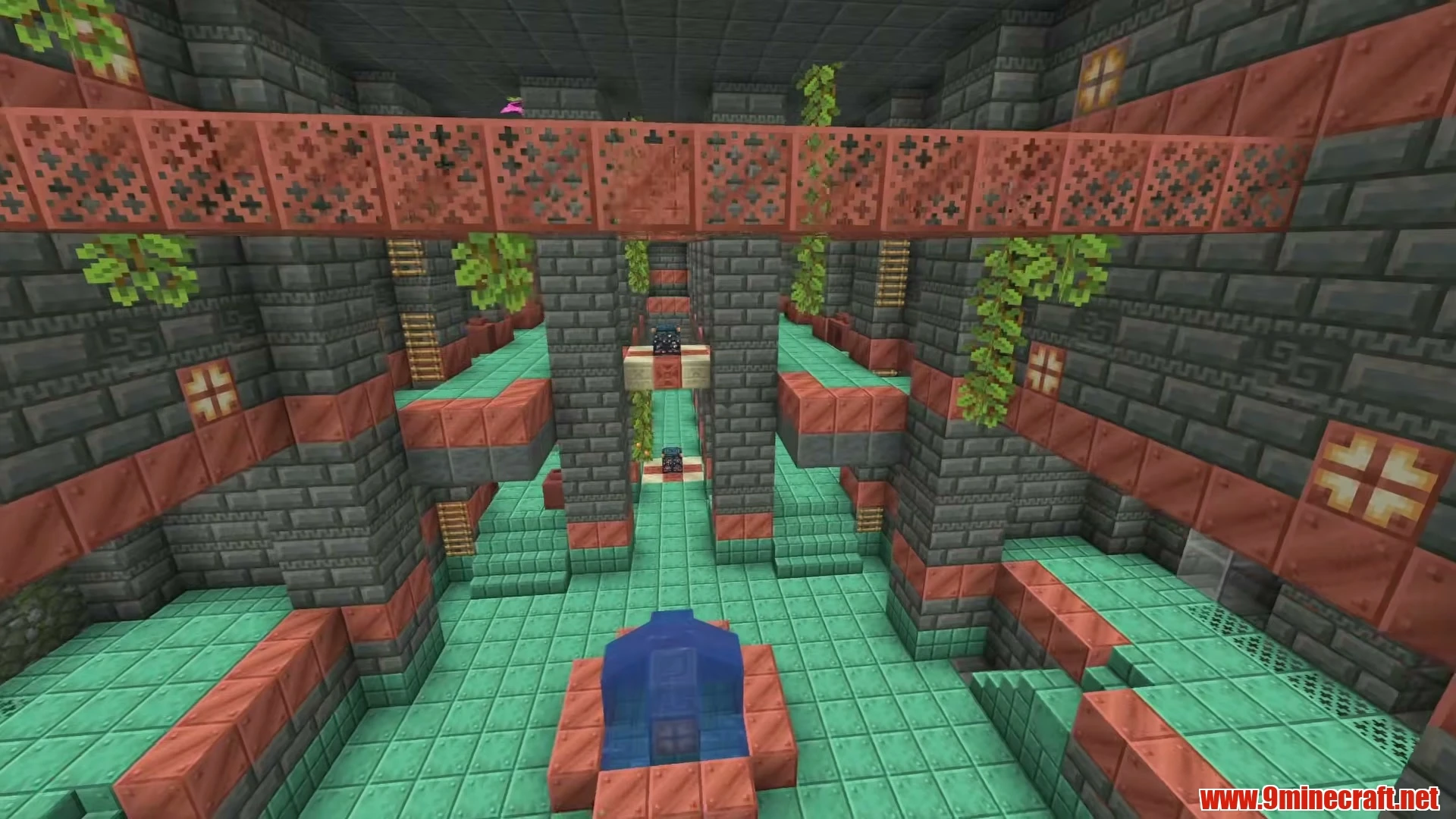 Sunken Dripstone Ravine Village & Dark Forest Mansion - Minecraft 26.3 Seed 1207728337338517597 View 2