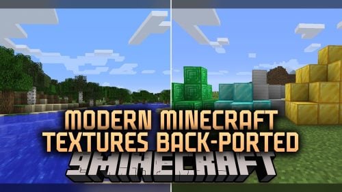 Modern Minecraft Textures Back-ported Model