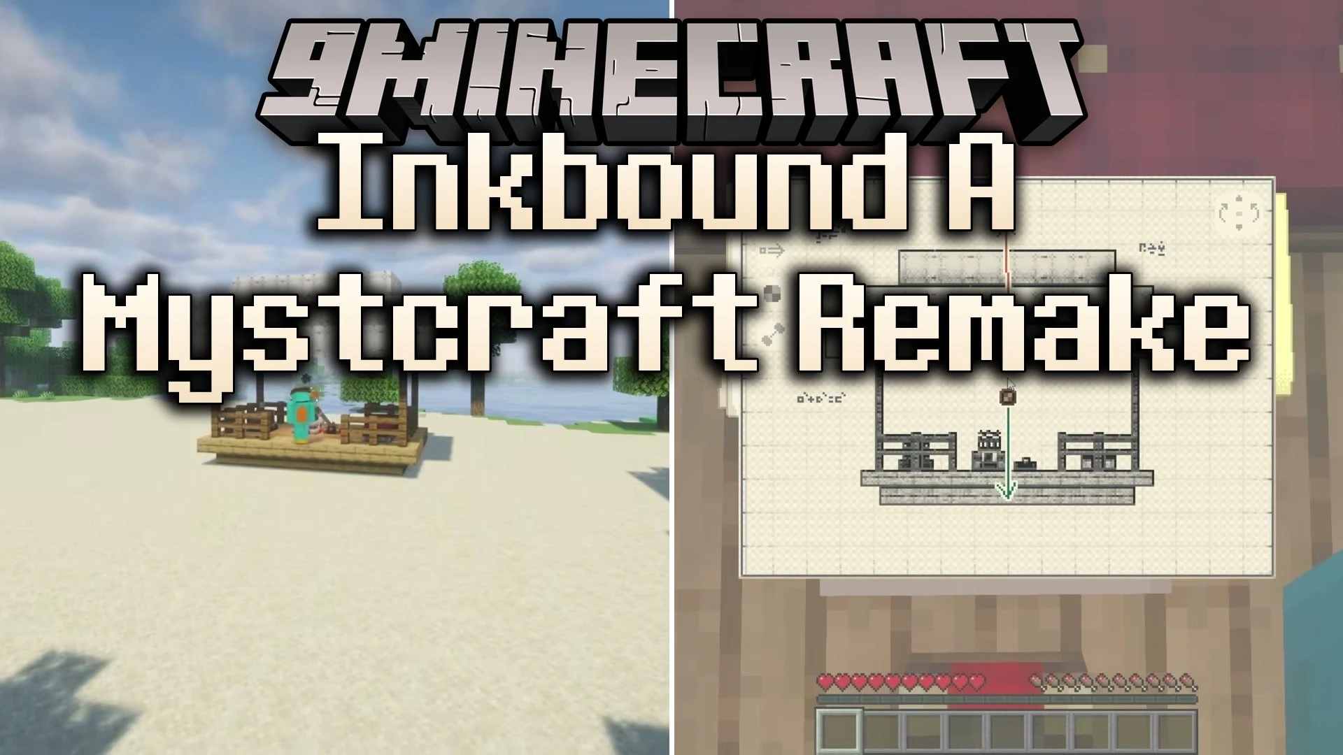 Inkbound a Mystcraft Remake Mod (26.1.2, 1.20.1) – Write Your Own Dimensions