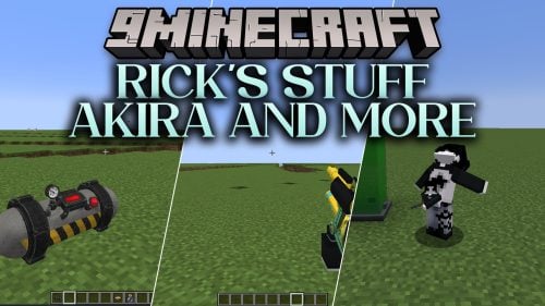 Rick’s Stuff Akira and More Mod (1.21.1) – Survive Fatal Wounds with Cybernetic