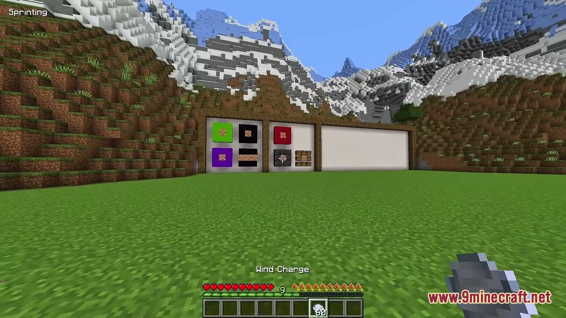 Ultimate Mace Spear & Sword PvP Map Bot & Mob Practice Map (26.3, 1.20.1) — screenshot 1