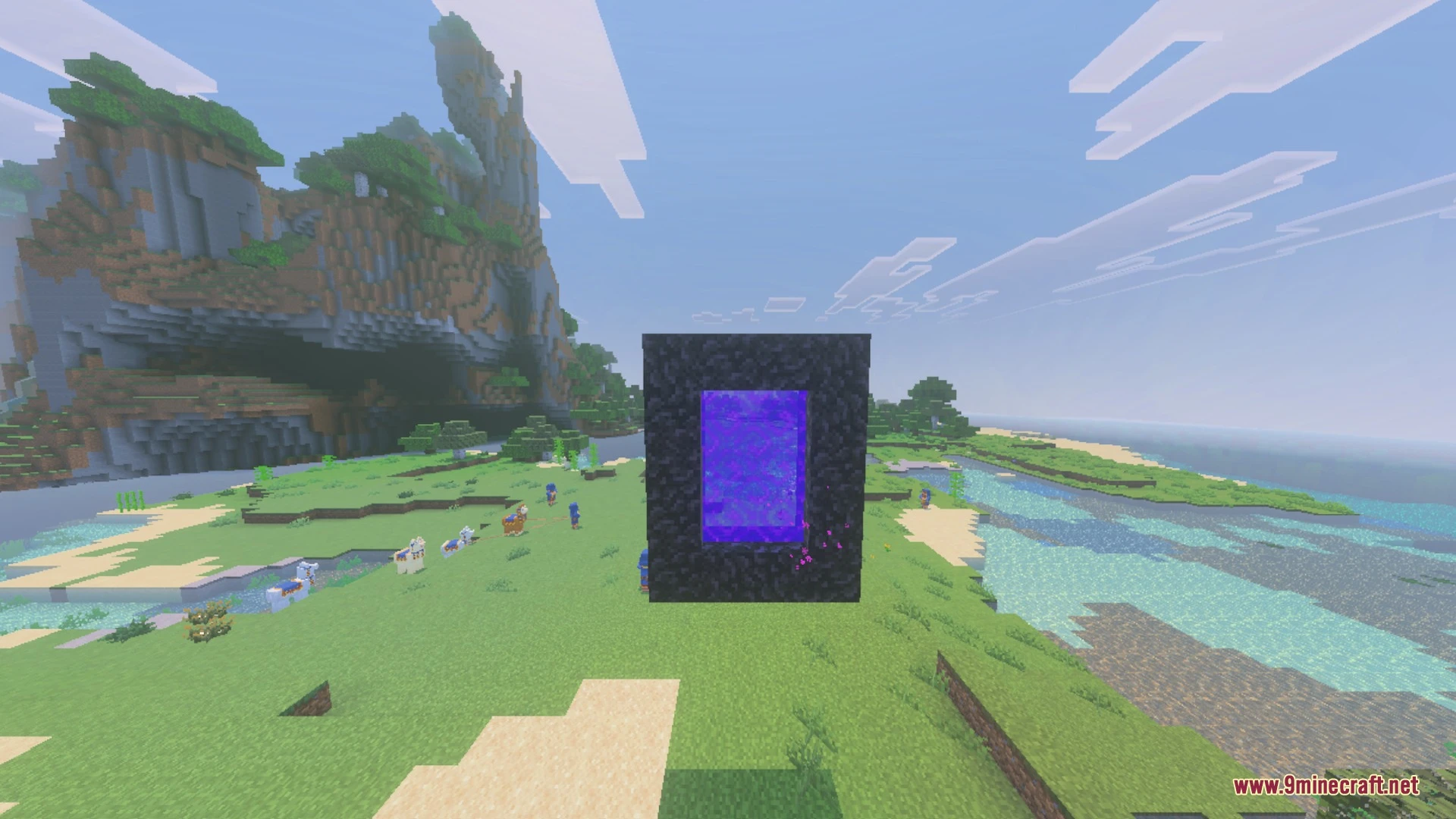 Better Falling Leaves Vanilla Shader (26.x, 1.21) – Leaves Settling on Ground Screenshot 11