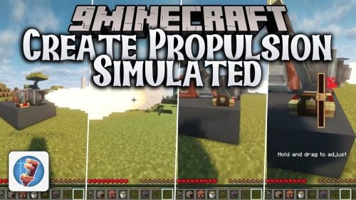 Create Propulsion Simulated Mod (1.21.1) – Pilot Custom Airships Powered