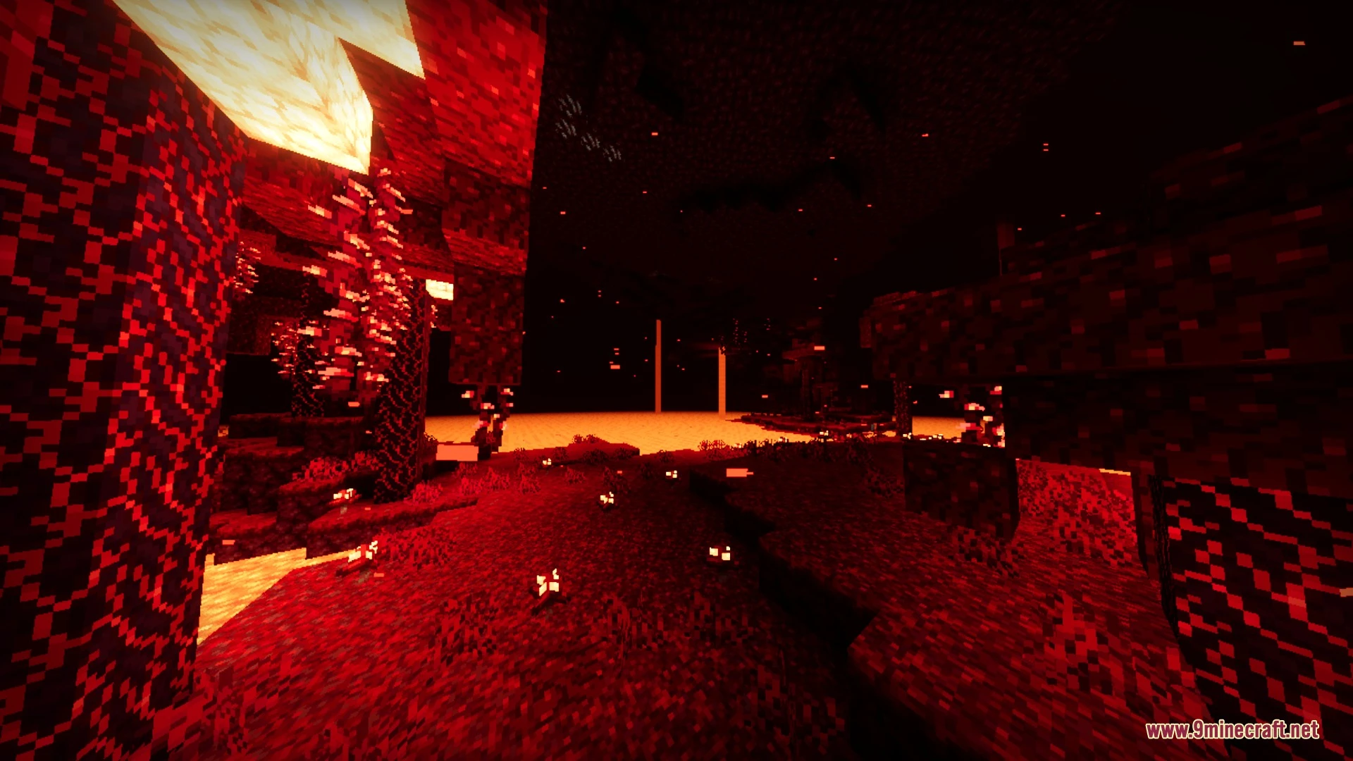 End Visual Dimension Shader (26.x) – Glowing End Skies and PBR Materials Screenshot 9