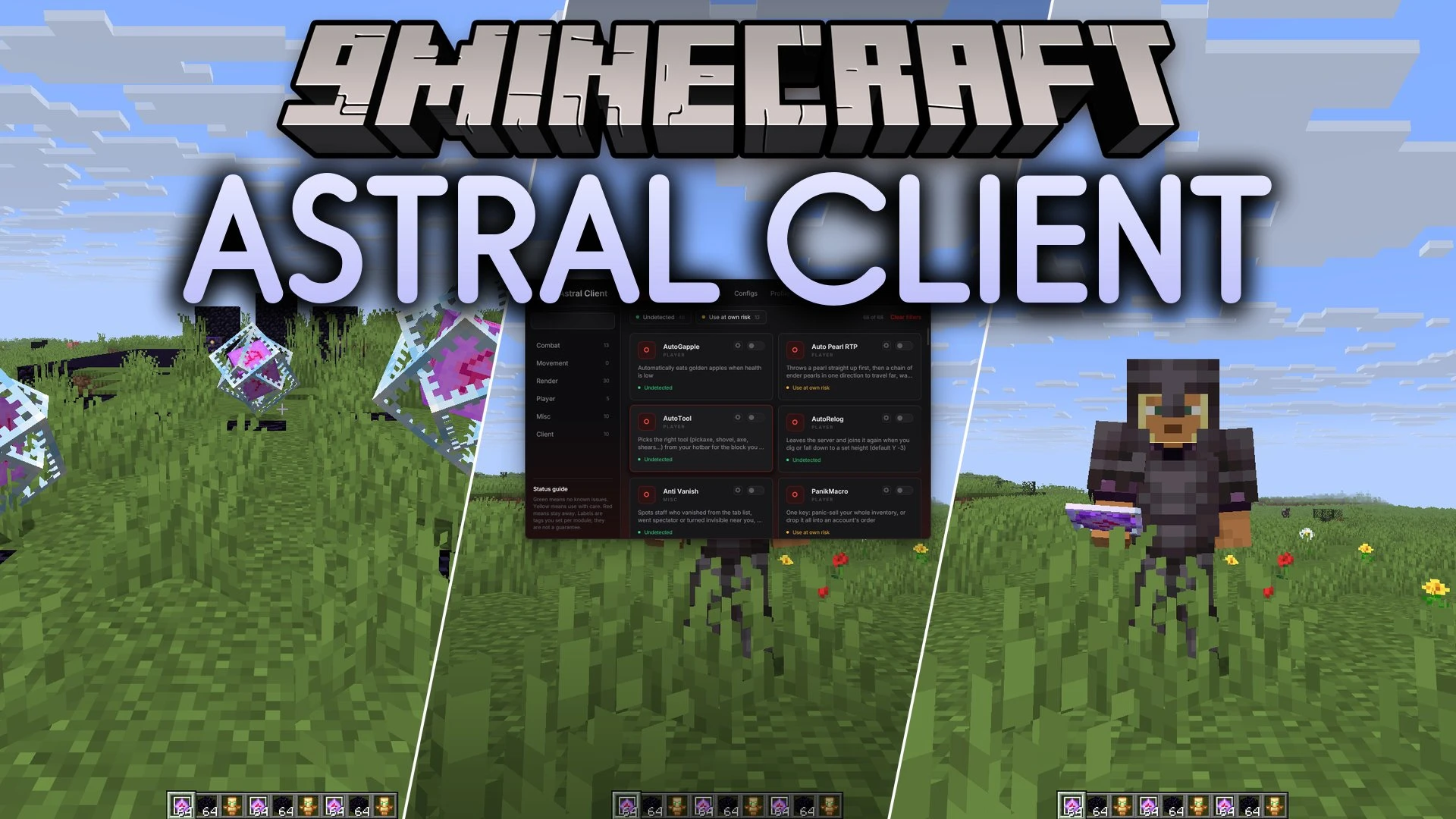 Astral Client Mod (1.21.11) – Automate Routine Tasks on Multiplayer Servers
