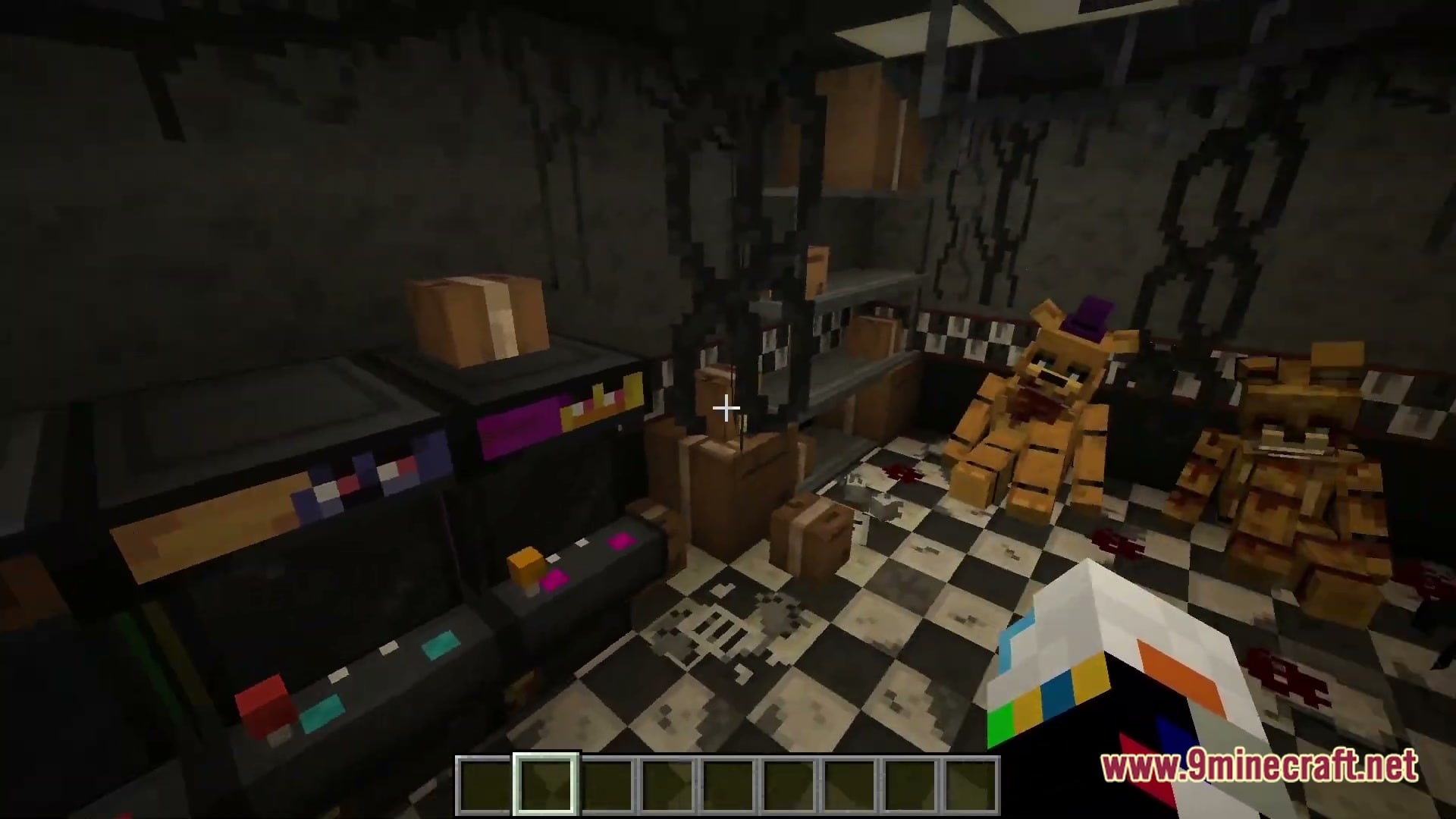 Freddy's New Management FNaF PS! Map Screenshot 1
