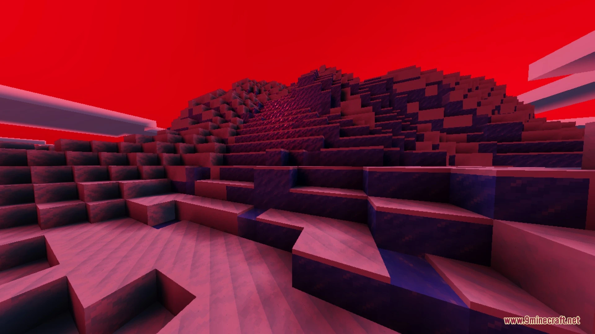 Stanger Things Fragment Visual Shader (26.x) – Dark Red Skybox for Bedrock Screenshot 3 Stanger Things Fragment Visual Shader (26.x) – Dark Red Skybox for Bedrock Screenshot 3