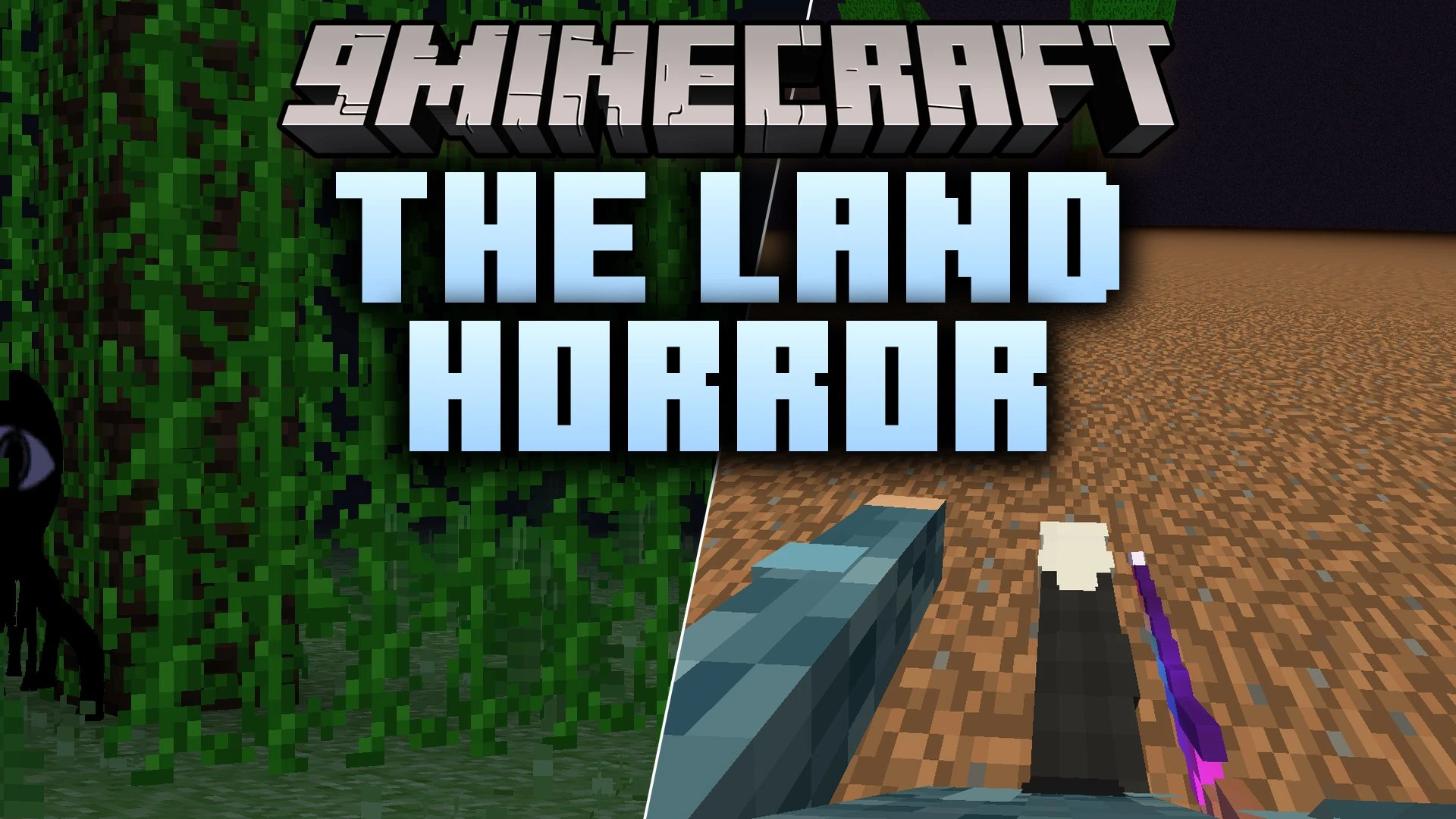 The Land HORROR Mod (1.20.1) – Survive Psychological Horrors When You Sleep