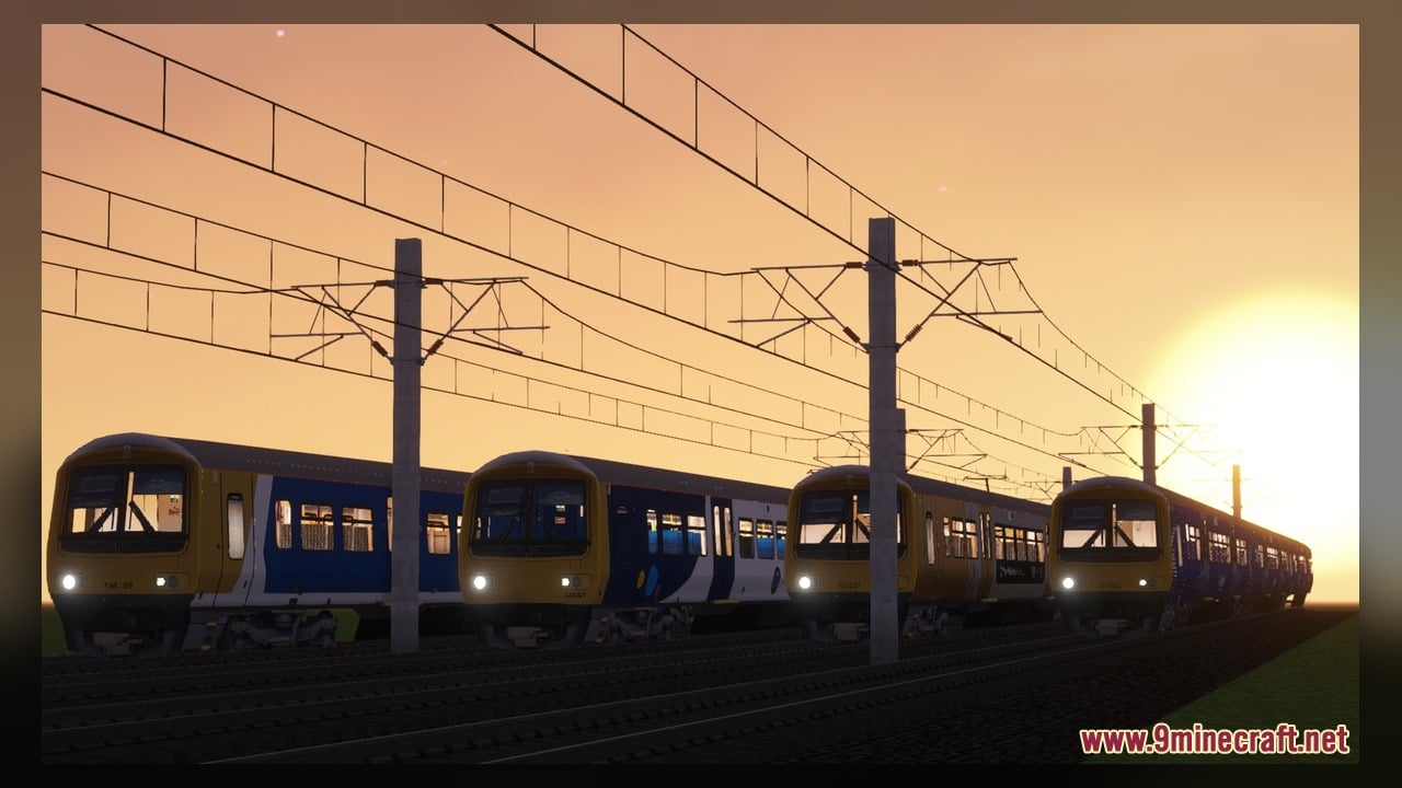 British Rail Classes 323 & 157 Model Screenshot 4