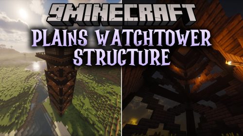 Plains Watchtower Structure Data Pack (1.21.11, 1.21.1)