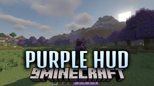 Purple HUD Resource Pack (26.3, 1.21.1) – A Sleek Purple Theme for Classic