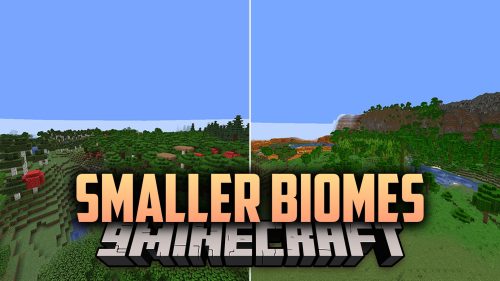 Smaller Biomes Data Pack (26.3, 1.21.11) – Find Varied Landscapes Without Long