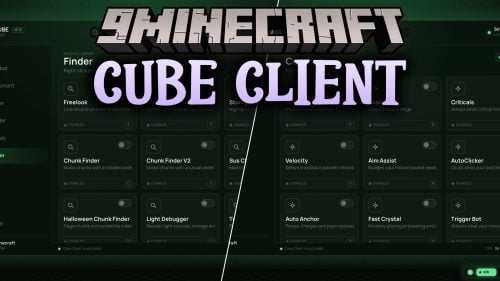 Cube Client Mod (1.21.11) – Uncover Hidden Bases and Win Every Fight