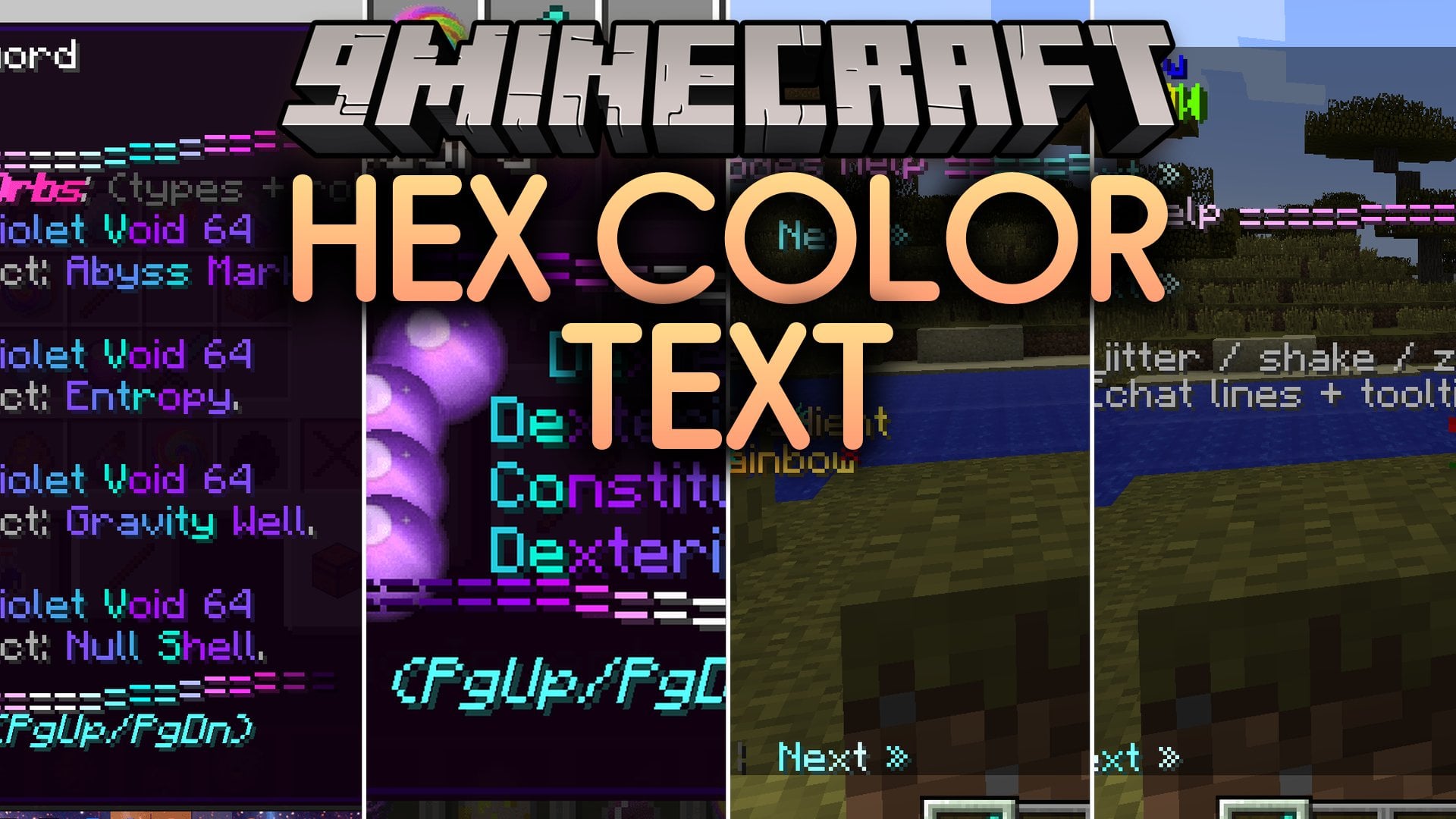 Hex Color Text Mod (1.7.10) – Bring Vibrant Animated Gradients to Chat