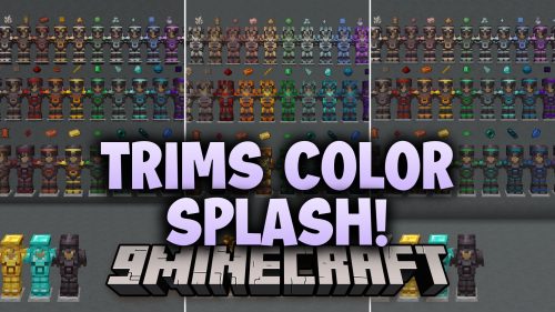 Trims Color Splash Data Pack (26.3, 1.20.1) – Style Your Armor