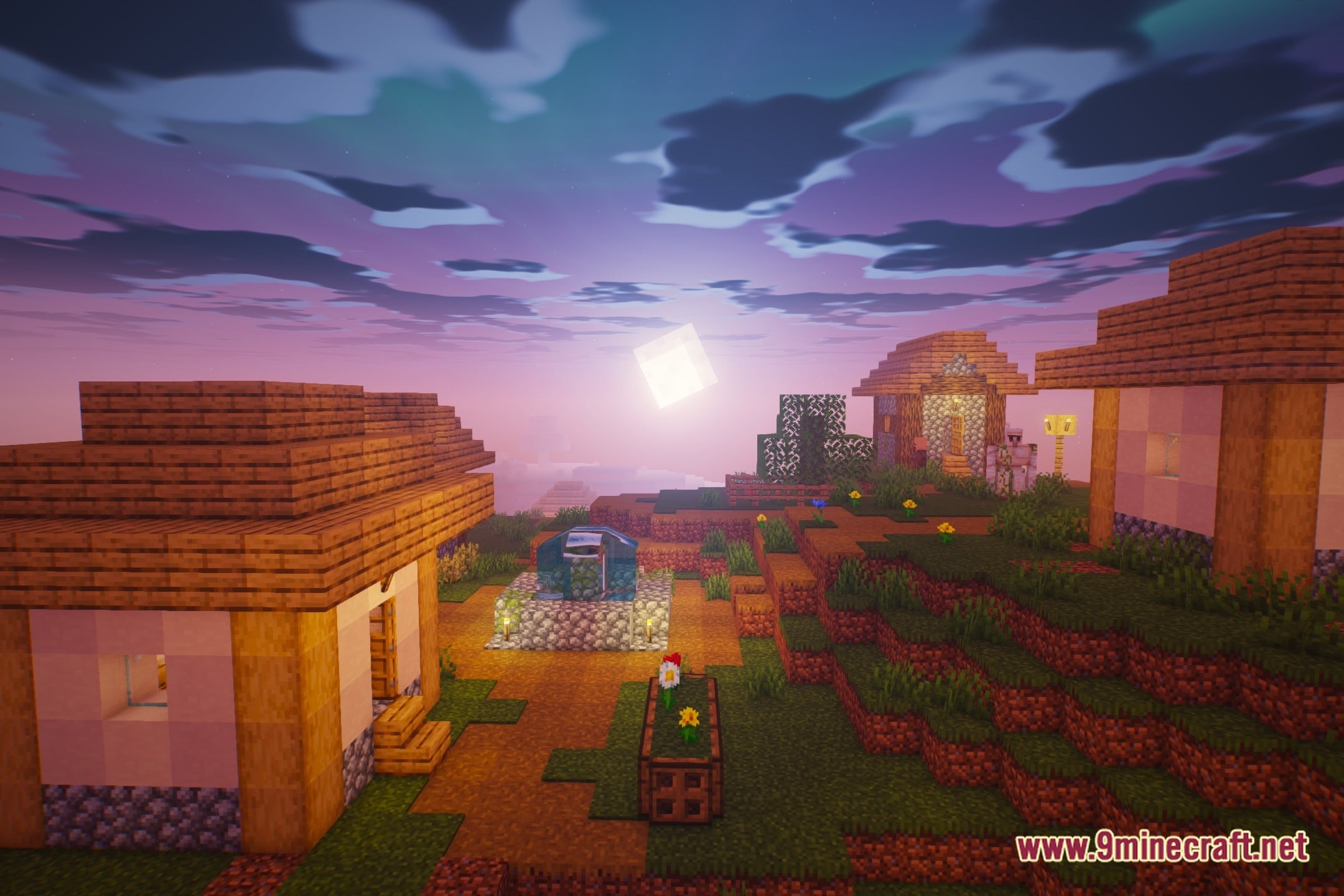 Aurora Dreams Shaders (26.3, 1.20.1) – Screen Space Reflections and Auroras — screenshot 4
