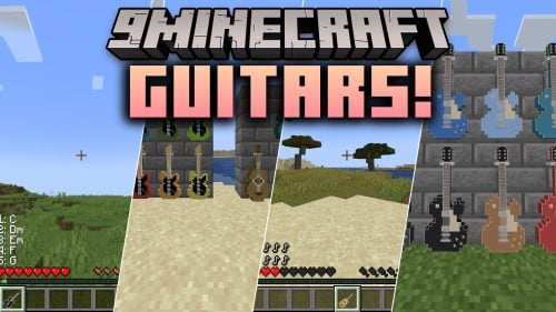 Guitars by Gefus Mod (1.21.1) – Play Real Riffs Around the Fire