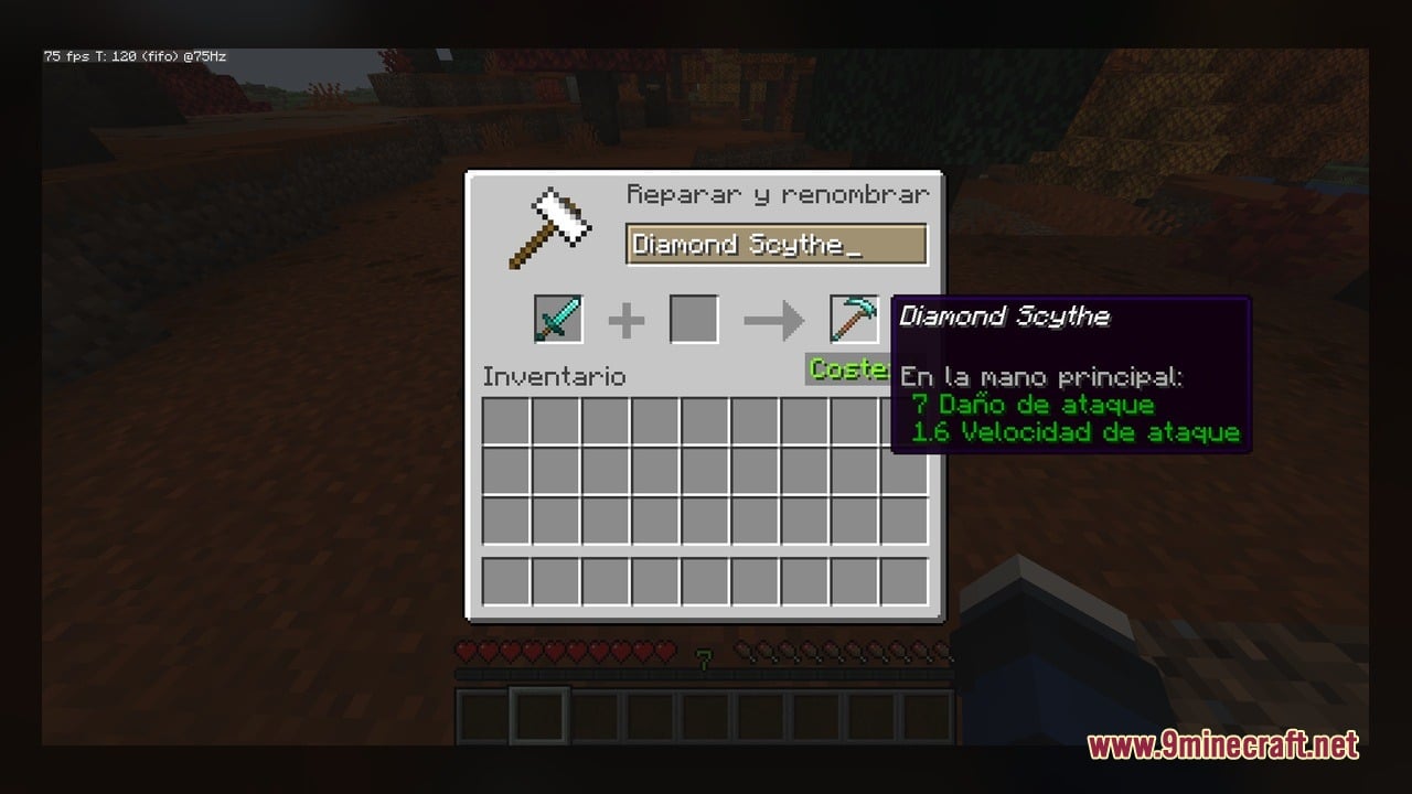 Scythes Vanilla Model Screenshot 4