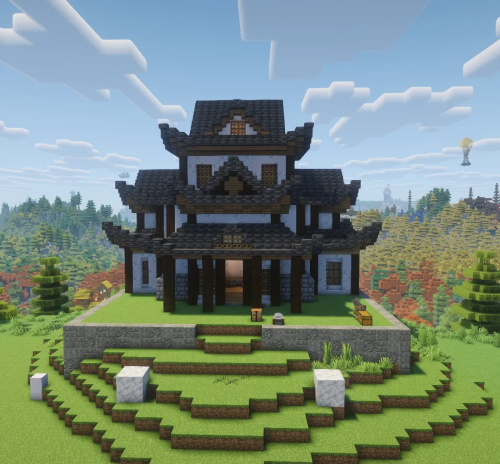 Japanese Temple Schematic Thumbnail
