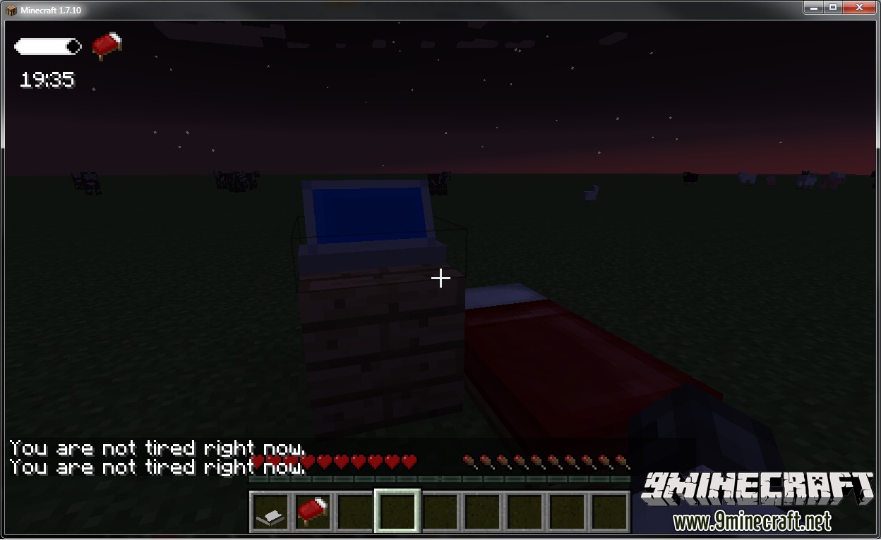 Better Sleeping Mod 1.10.2, 1.7.10 (Sleep Any Time) 5