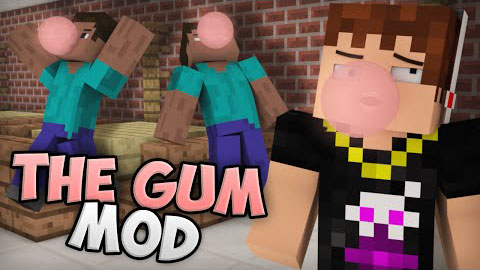 Chewing Gum Mod 1.7.10, 1.7.2 1