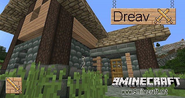 Dreav RPG Resource Pack 1.8.9, 1.7.10 1