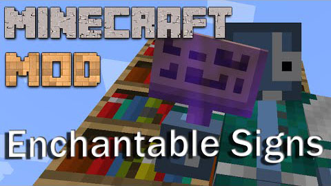 Enchantable Signs Mod 1