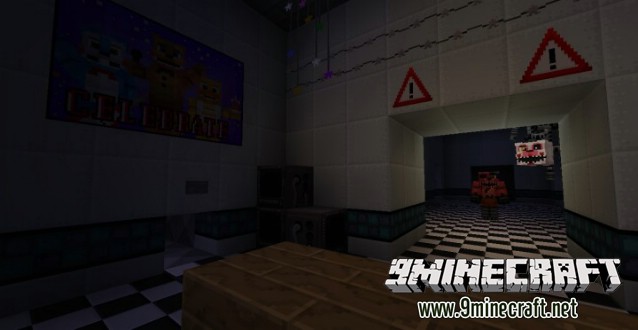 The Five Nights at Freddy's Texture Pack Minecraft Texture Pack