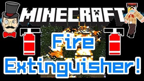 Burnner's Fire Extinguisher Mod 1.8, 1.7.10 1