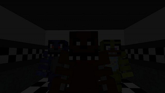 Five Nights at Freddy's Combo Location Minecraft Map