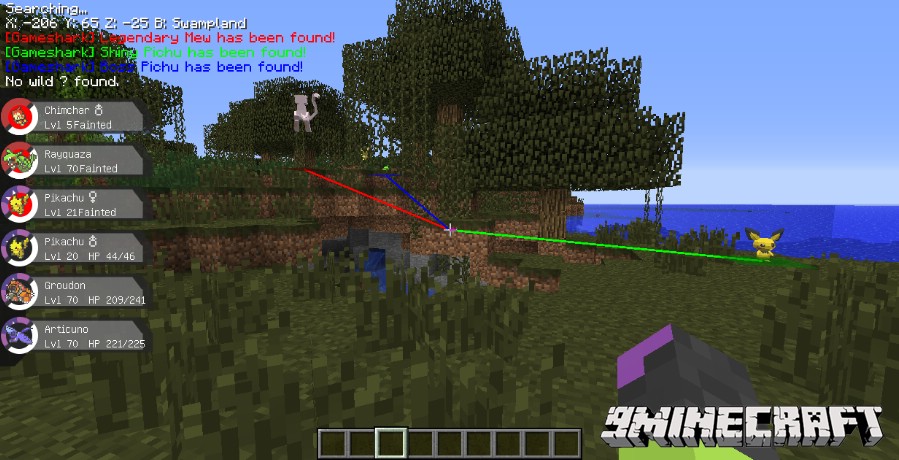 Gameshark for Pixelmon for Minecraft 1.16.5