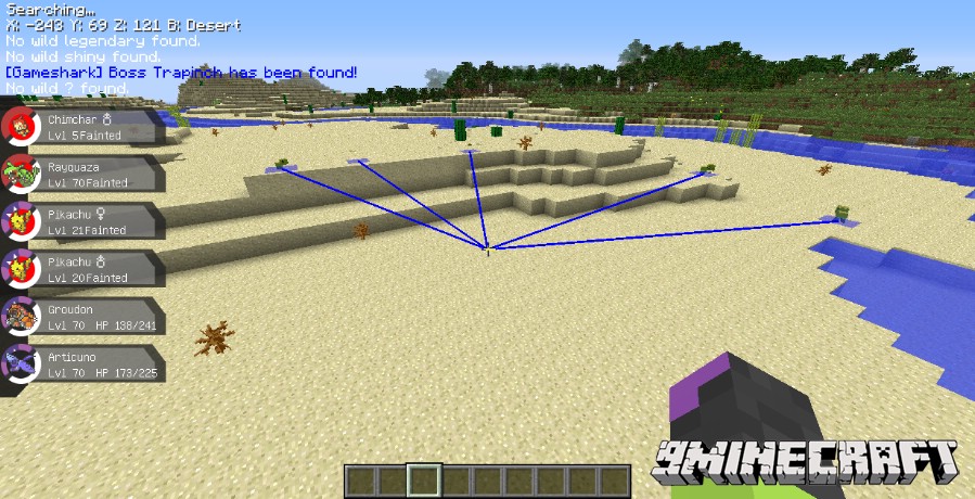 Gameshark for Pixelmon for Minecraft 1.16.5